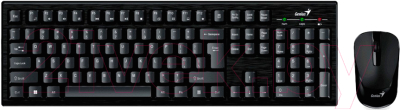 Клавиатура+мышь Genius KM-8101 (черный)
