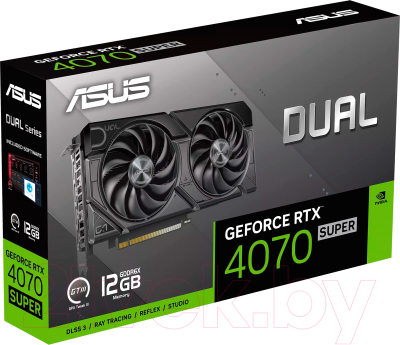 Видеокарта Asus DUAL-RTX4070S-12G-EVO