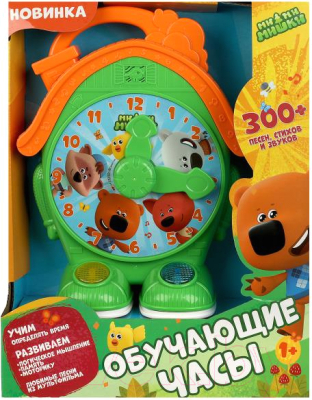 Развивающая игрушка Умка Обучающие часы Ми-ми-мишки / HT526-R 
