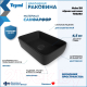 Миниатюра изображения товара Умывальник Teymi Helmi 50 / T50293 (черный матовый)