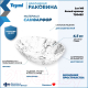 Миниатюра изображения товара Умывальник Teymi Lori 40 / T50495 (белый мрамор)