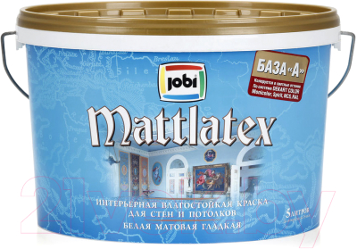 Краска Jobi Mattlatex (5л)