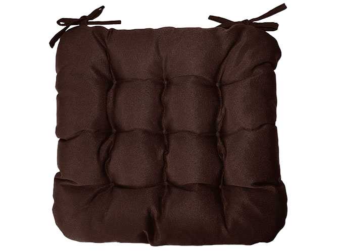 Подушка на стул Smart Textile Феникс 40x40 / ST498 (коричневый)