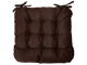 Подушка на стул Smart Textile Феникс 40x40 / ST498 (коричневый) - 