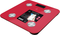 Напольные весы электронные Lex LXBS 9014 (красный) - 