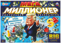 Настольная игра Умные игры МЕГА-миллионер. МЕГА-ходилка / 4680107994240 - 