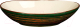 Салатник Luxstahl China Town HM04442-7.5 / фк8506 (слоновая кость/зеленый) - 
