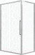 Миниатюра изображения товара Душевой уголок Grossman Cosmo 100x80x195 / 120.K33.02.1080.10.02 (хром/шиншилла стекло)