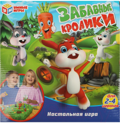 Настольная игра Умные игры Забавные кролики / D197-H24010-R 