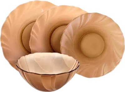Набор тарелок Appetite Bronze 24bronze (24шт) - 