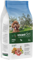 Сухой корм для собак Vincent Diet Mini Adult Lamb (3кг) - 