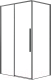 Миниатюра изображения товара Душевой уголок Grossman Galaxy 140x80x195 / 120.K33.01.1480.42.00 (графит сатин/прозрачное стекло)