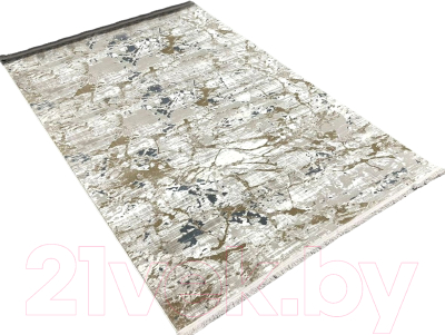 Коврик Radjab Carpet Валенсия Прямоугольник 10538RK (0.8x1.5, Cream/Vizon)