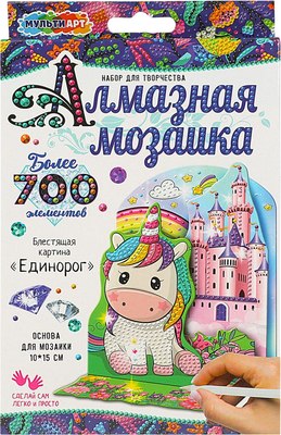 

Набор алмазной вышивки, Единорог / DIY-DIAMDEC