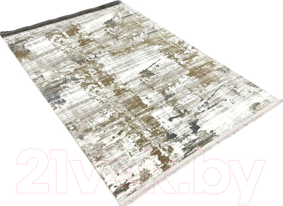Коврик Radjab Carpet Валенсия Прямоугольник S043A / 10546RK (0.8x1.5, Cream/Vizon)