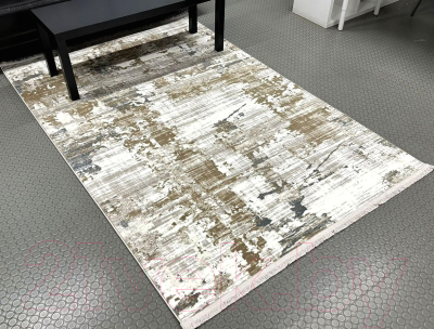 Ковер Radjab Carpet Валенсия Прямоугольник S043A / 10543RK (1.6x3, Cream/Vizon)