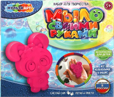 

Набор для изготовления мыла, Зайчик / DIYSOAP-RAB