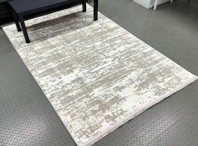 Ковер Radjab Carpet Валенсия Прямоугольник S042A / 10557RK (2x4, Cream/Vizon)