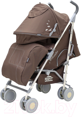 Детская прогулочная коляска Rant Atlanta / RA151 (коричневый/бежевый)