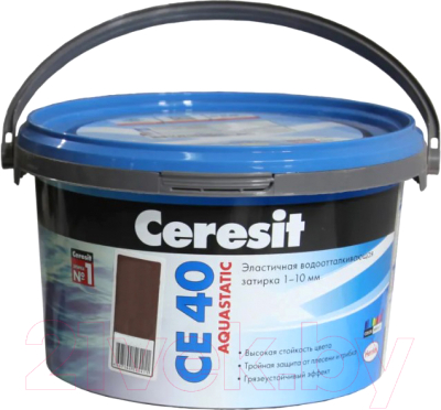 Фуга Ceresit СЕ 40 Aquastatic (2кг, корица)