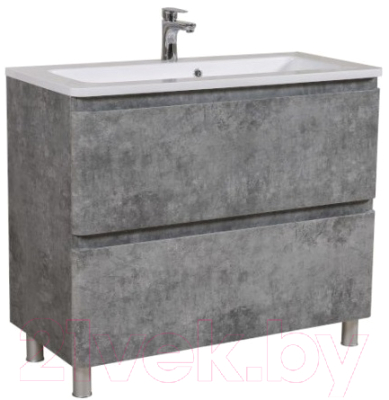 

Тумба с умывальником Аква Родос, Акцент 100 / АР0002721