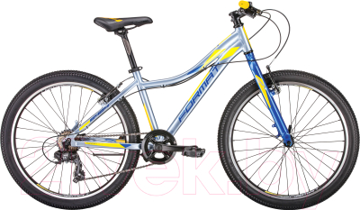 Велосипед Format 6424 2019 / RBKM9J647004 (24, серебристый)