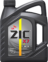 Моторное масло ZIC X7 LS 5W30 / 162619 (4л) - 