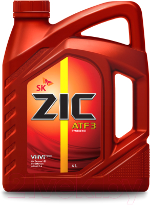 Трансмиссионное масло ZIC ATF 3 / 162632 (4л)