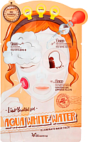 Маска для лица тканевая Elizavecca Aqua White Water Illuminate Mask Pack (25г) - 