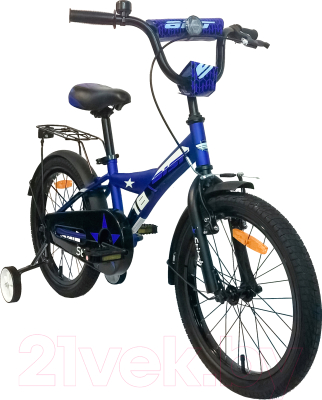 Детский велосипед AIST Stitch 2019 (18, синий)