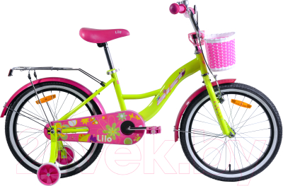 Детский велосипед AIST Lilo 2019 (20, желтый)