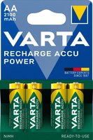 Комплект аккумуляторов Varta Rechargeable AA 2100mAh (4шт) - 