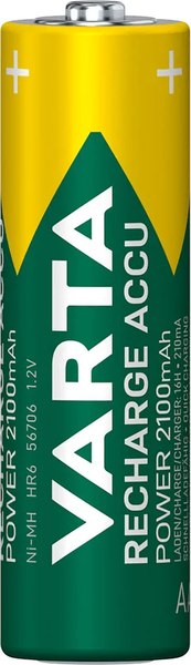Комплект аккумуляторов Varta Rechargeable AA 2100mAh (4шт)