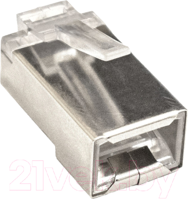 Коннектор ExeGate PL45-C5-8P8C-SH-100 / EX293764RUS (100шт)