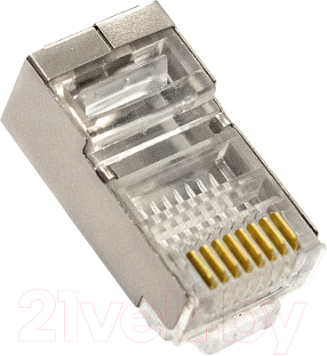 Коннектор ExeGate PL45-C5-8P8C-SH-100 / EX293764RUS (100шт)