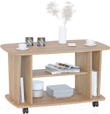 Журнальный столик Сокол-Мебель СЖ-3 (дуб сонома)