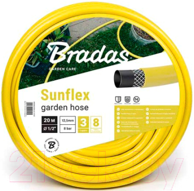 Шланг поливочный Bradas Sunflex 1/2 / WMS1/230  (30м)