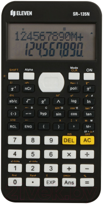 Калькулятор Eleven SR-135N (черный)
