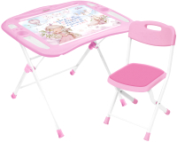 Комплект мебели с детским столом Ника Маленькая принцесса / NKP1/МП2 - 