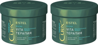 Маска для волос Estel Professional Curex Therapy Vita-терапия для поврежденных волос (2x500мл) - 
