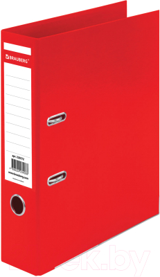 Папка-регистратор Brauberg Extra / 228572 (красный)