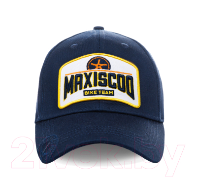 Бейсболка Maxiscoo MS-CAP-09-56-BL (синий/желтый)