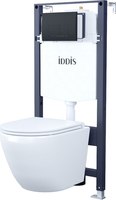 Унитаз подвесной с инсталляцией IDDIS Optima Home BASB020i73 - 