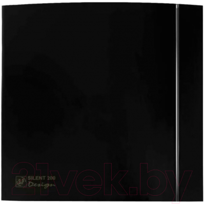 Вентилятор накладной Soler&Palau Silent-200 CHZ Black Design / 5210426200-436900