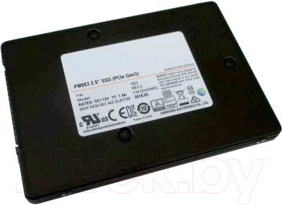 SSD диск Samsung PM983 7.68TB (MZQLB7T6HMLA-00007)