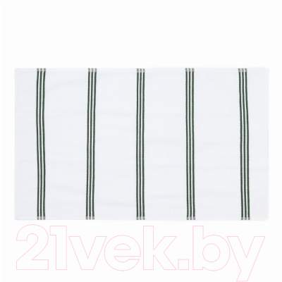 Набор полотенец Этель Green Stripe / 10421008 (зеленый)