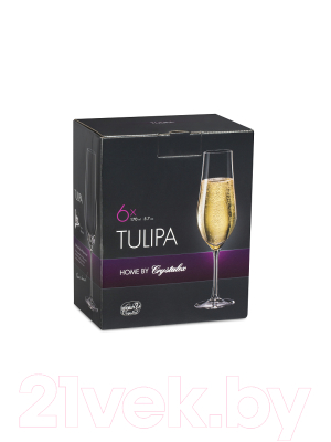 Набор бокалов Crystalex Tulipa CR170104T-OKA (6шт)