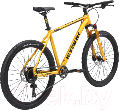 Велосипед STARK Armer 27.5 HD 2024 (18, золото матовое/черный)