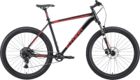 Велосипед STARK Funriser 29.4+ HD 2024 (18, темно-графитовый/красный) - 