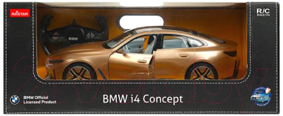 Радиоуправляемая игрушка Rastar Автомобиль BMW i4 concept (98300)